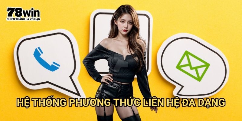 Phương thức liên hệ 78win: Kênh Hỗ Trợ Chuyên Nghiệp Phục Vụ Mọi Nhu Cầu 1 Hệ Thống Phương thức liên hệ Đa Dạng